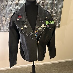 Vintage Punk Leather Moto (men’s med) genuinely hand created and worn